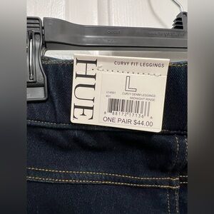 NWT HUE Dark Wash Jegging